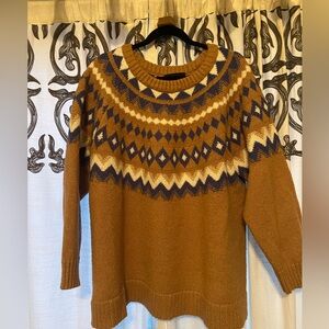 Lane Bryant Icelandic style sweater plus sized